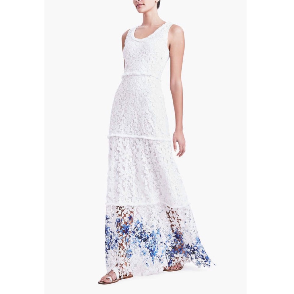 Elie Tahari Adelaide Lace Floral 2016 Runway Dress